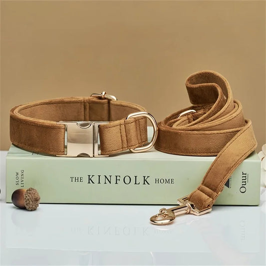 Luxe collar + leash combo