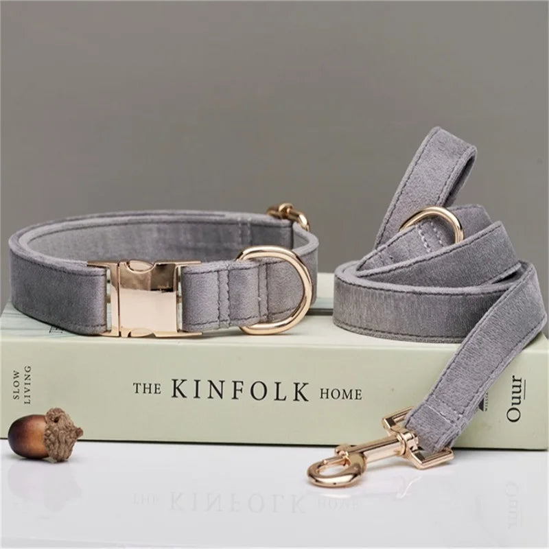 Luxe collar + leash combo
