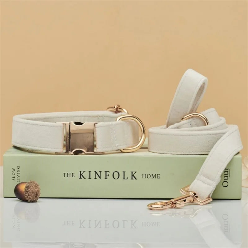 Luxe collar + leash combo